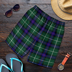 MacDonald of the Isles Hunting Modern Tartan Plaid Men's Shorts