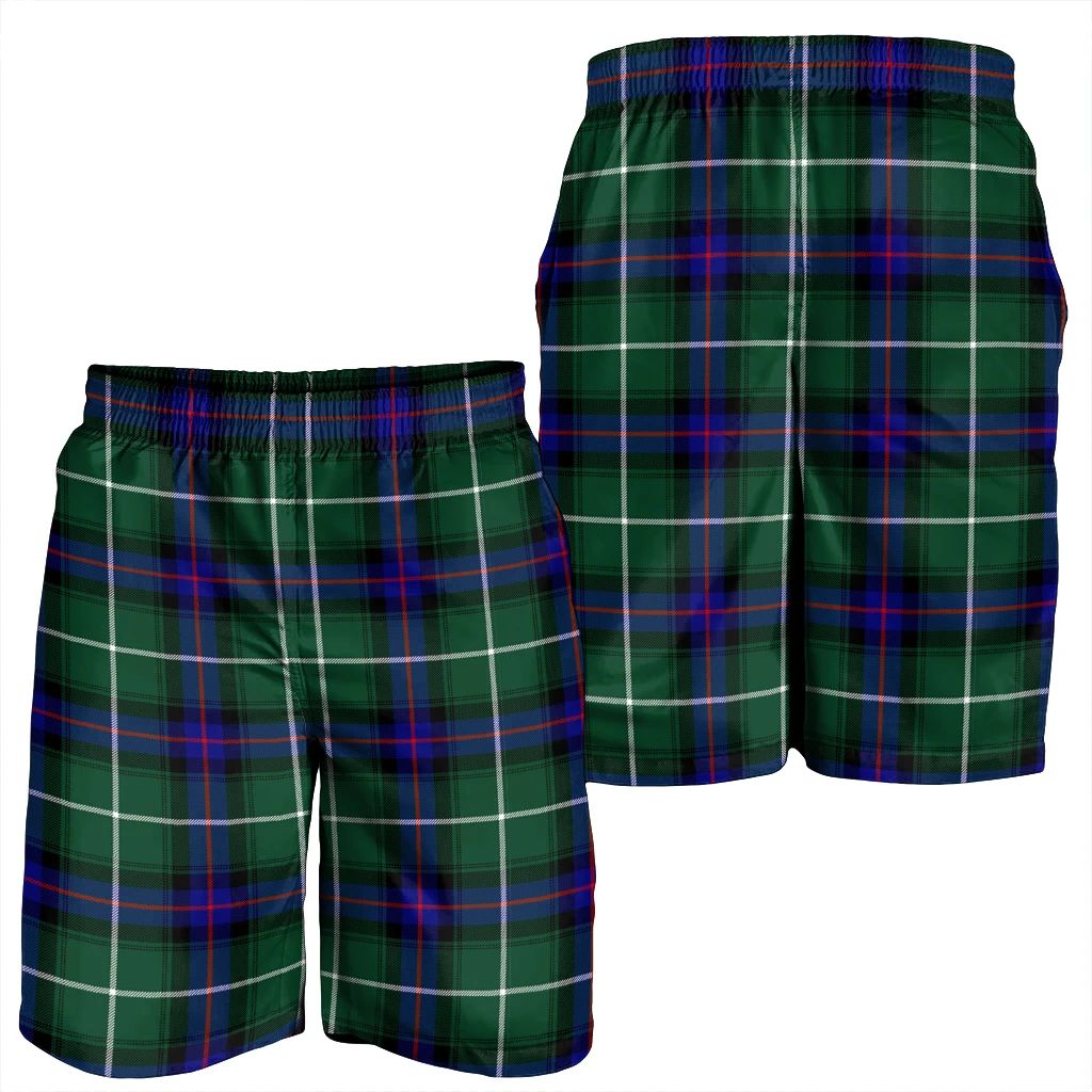 MacDonald of the Isles Hunting Modern Tartan Plaid Men's Shorts