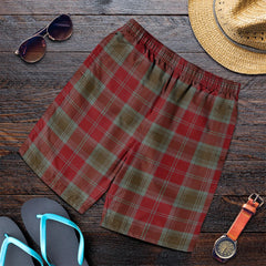 Lindsay Weathered Tartan Plaid Men's Shorts