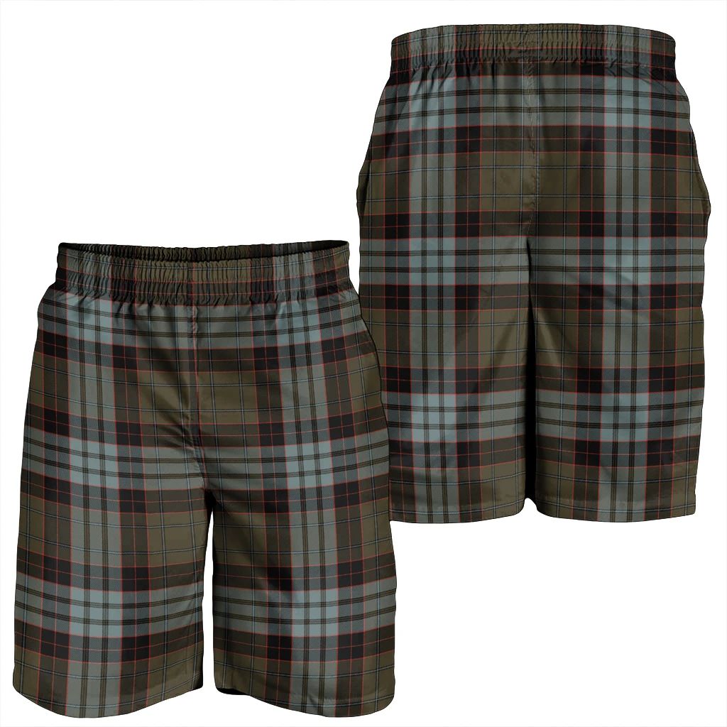 Stewart Old Weathered Tartan Plaid Men's Shorts
