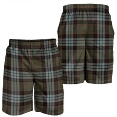 Stewart Old Weathered Tartan Plaid Men's Shorts