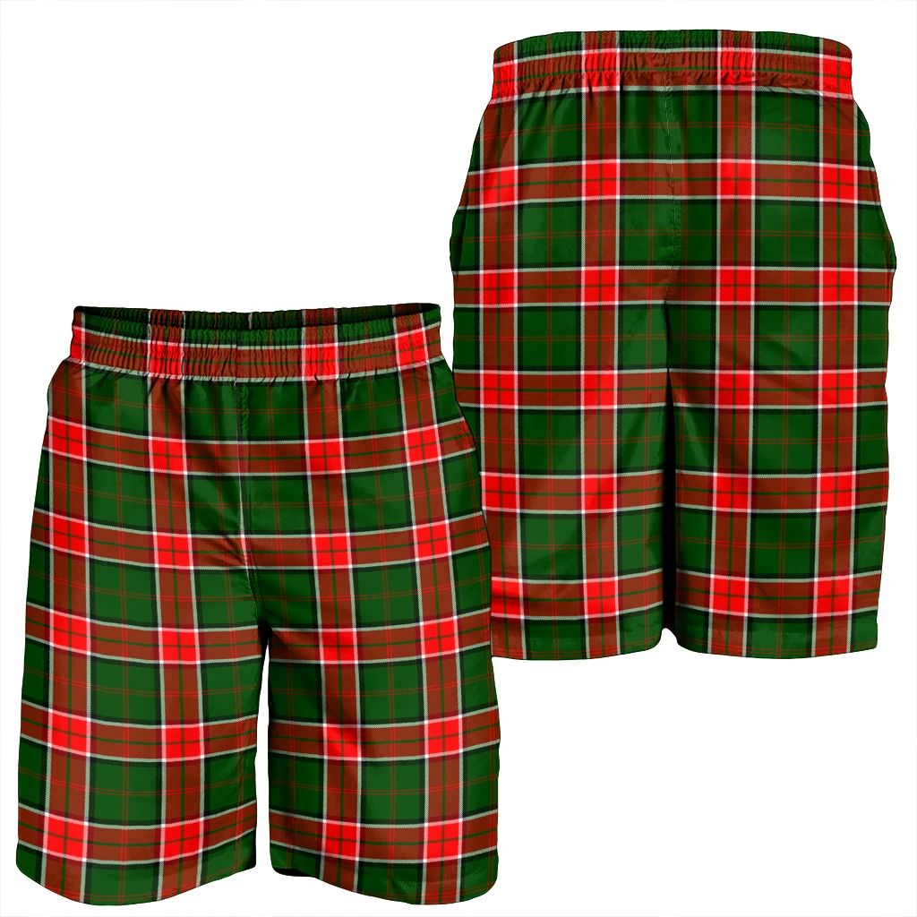 Pollock Modern Tartan Plaid Men's Shorts