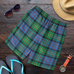 Bowie Ancient Tartan Plaid Men's Shorts