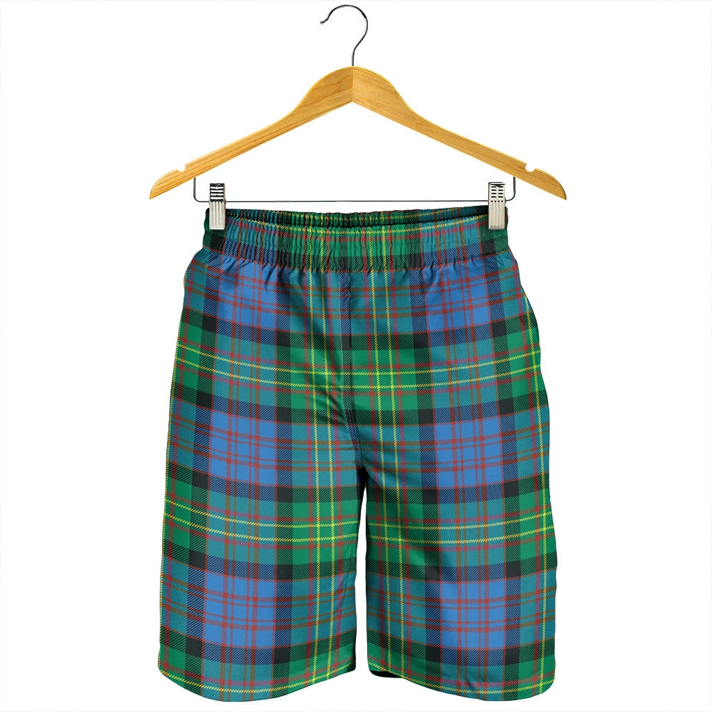 Bowie Ancient Tartan Plaid Men's Shorts