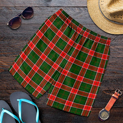 Pollock Modern Tartan Plaid Men's Shorts