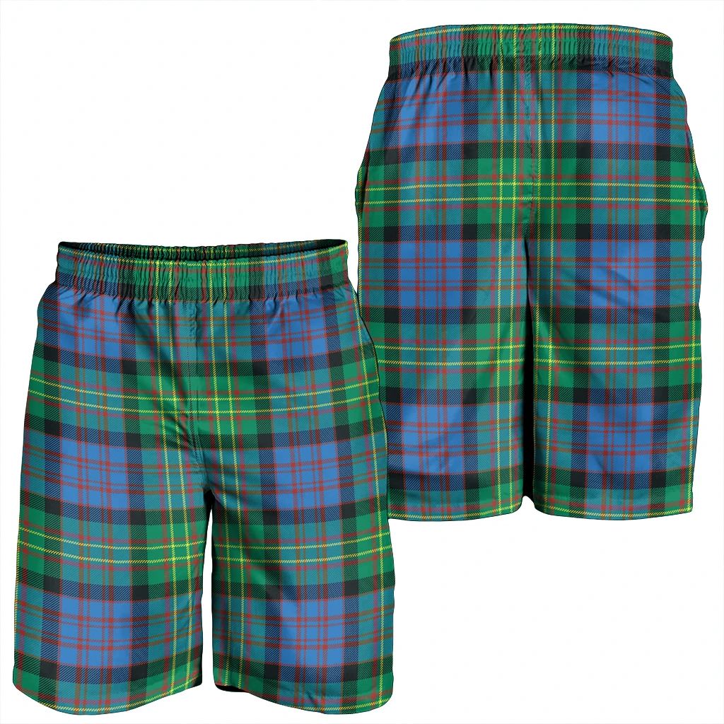 Bowie Ancient Tartan Plaid Men's Shorts