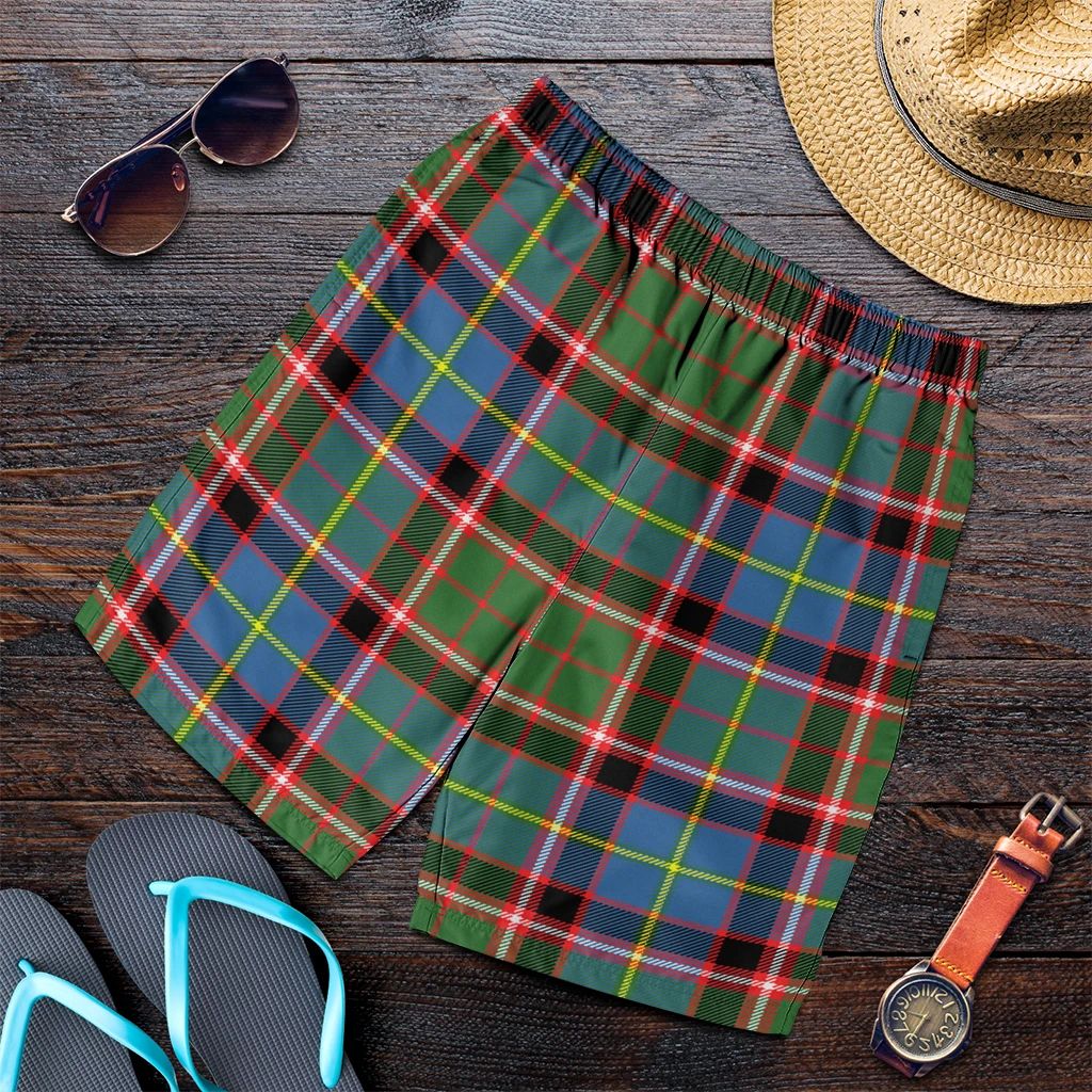 Stirling & Bannockburn District Tartan Plaid Men's Shorts