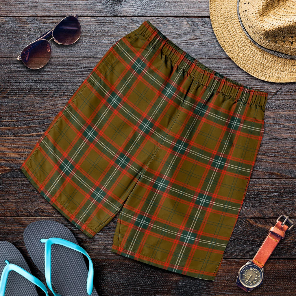 Seton Hunting Modern Tartan Plaid Men's Shorts