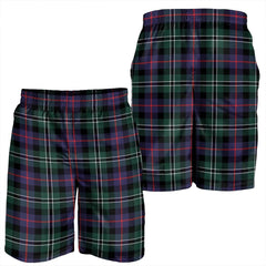 Rose Hunting Modern Tartan Plaid Men's Shorts