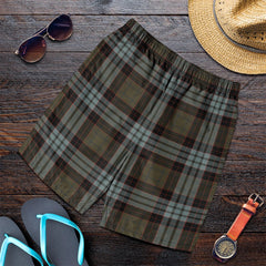 Stewart Old Weathered Tartan Plaid Men's Shorts