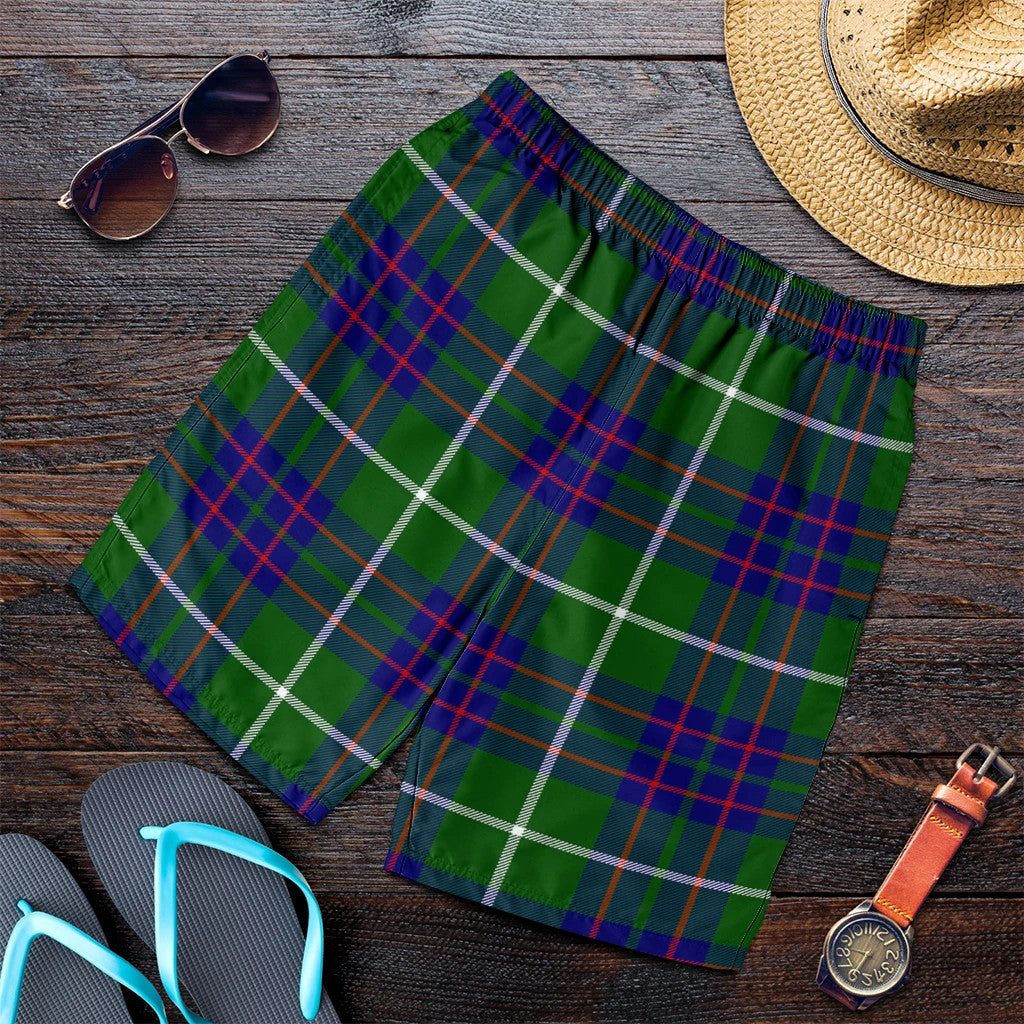 MacIntyre Hunting Modern Tartan Plaid Men's Shorts