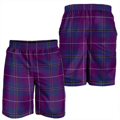 Pride of Glencoe Tartan Plaid Men's Shorts
