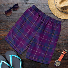 Pride of Glencoe Tartan Plaid Men's Shorts