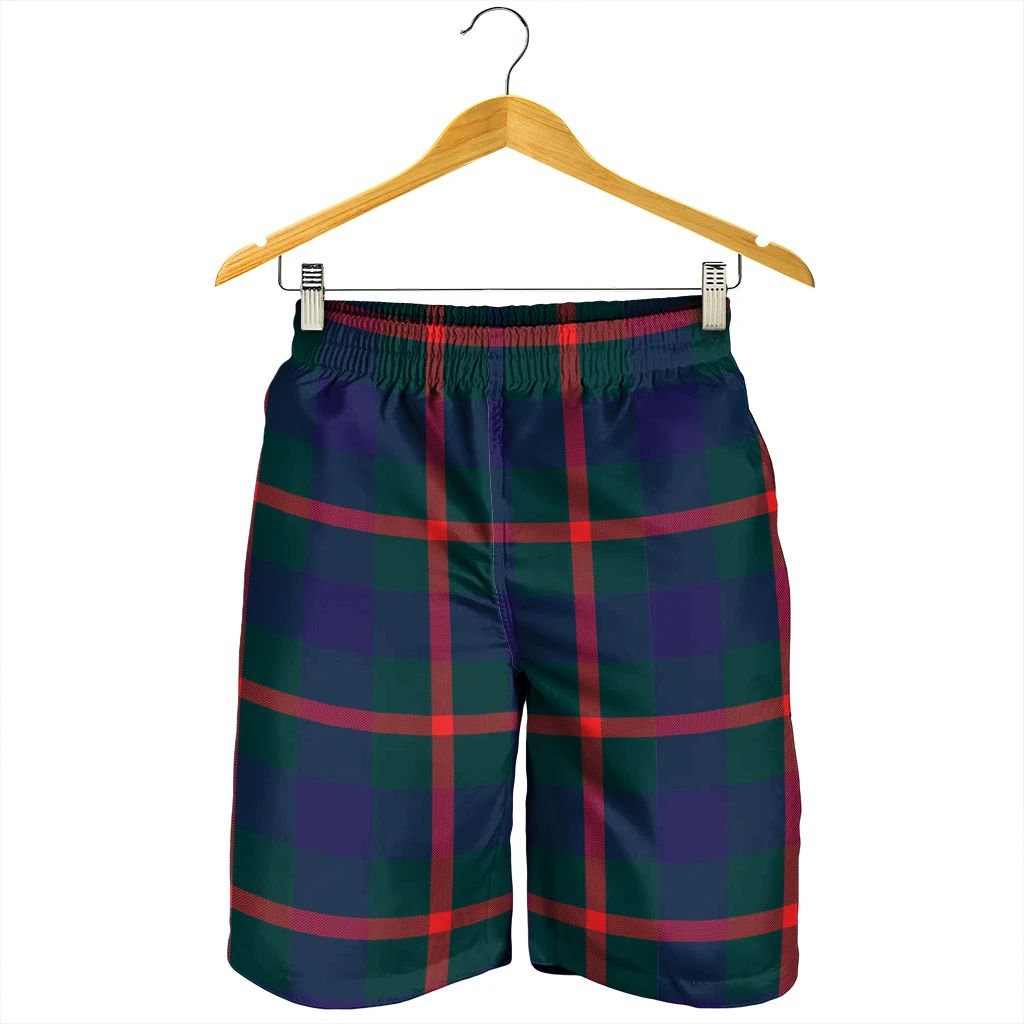 Agnew Modern Tartan Plaid Men's Shorts