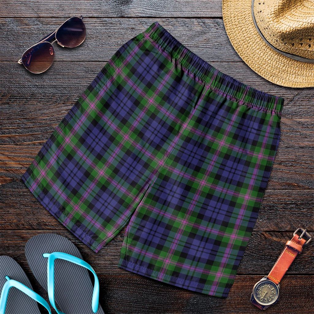 Baird Modern Tartan Plaid Men's Shorts