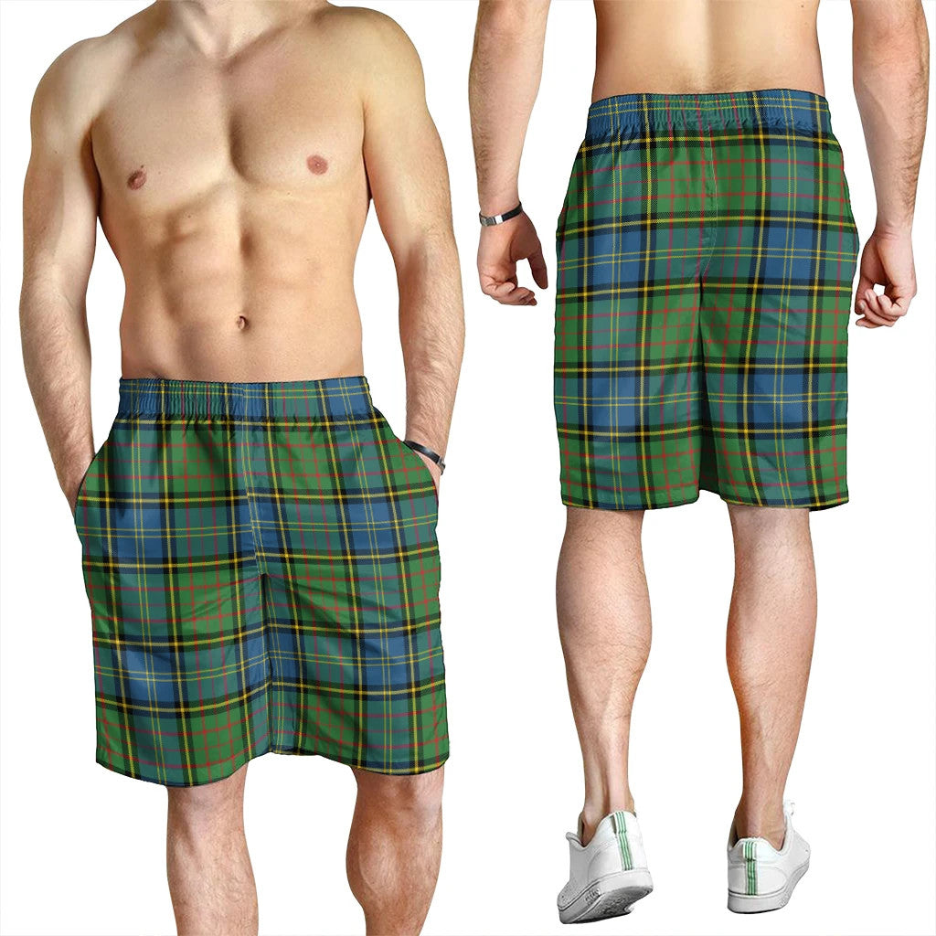 MacMillan Hunting Ancient Tartan Plaid Men's Shorts