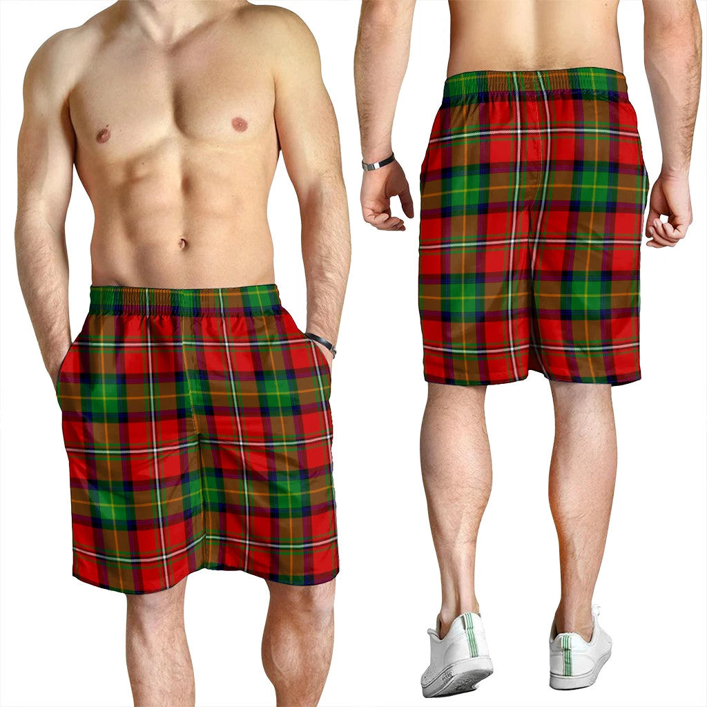 Boyd Modern Tartan Plaid Men's Shorts