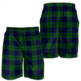 Keith Modern Tartan Plaid Men's Shorts