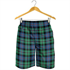 Rose Hunting Ancient Tartan Plaid Men's Shorts