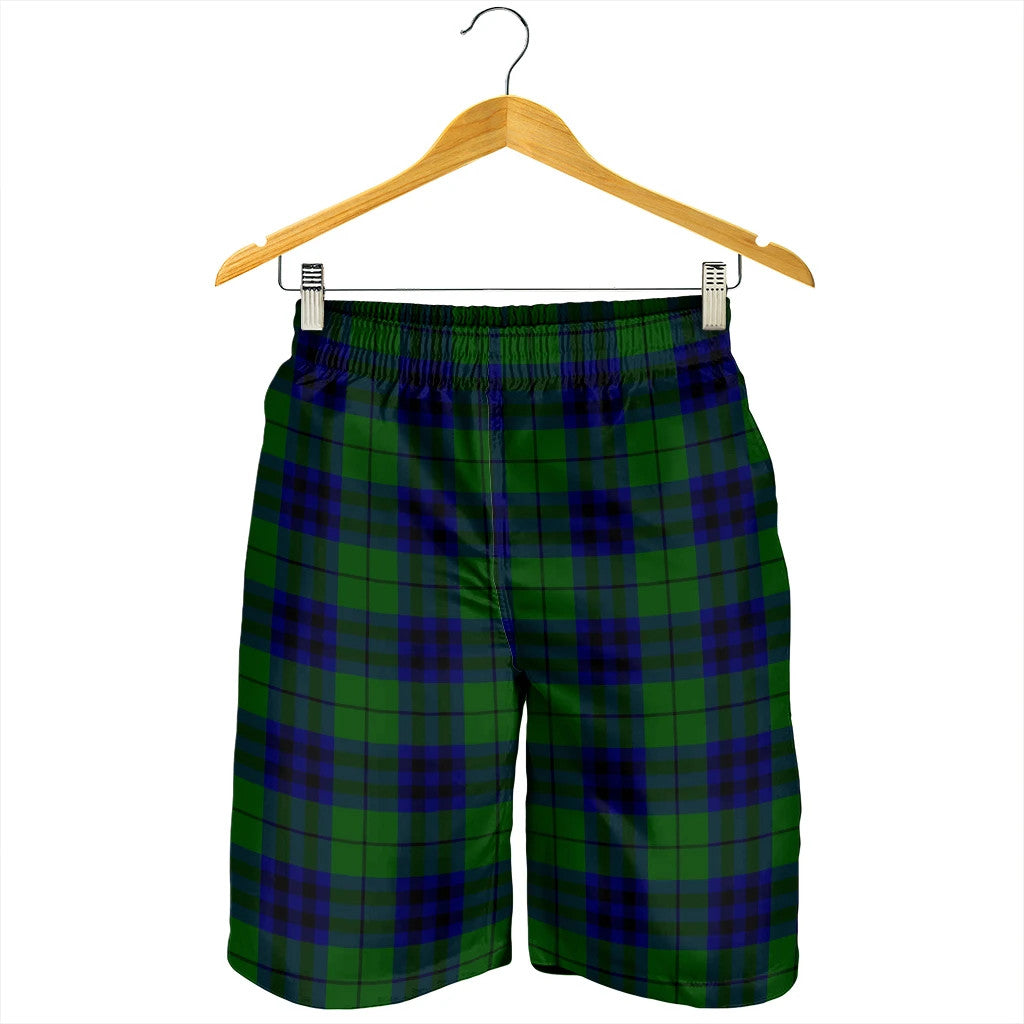 Keith Modern Tartan Plaid Men's Shorts