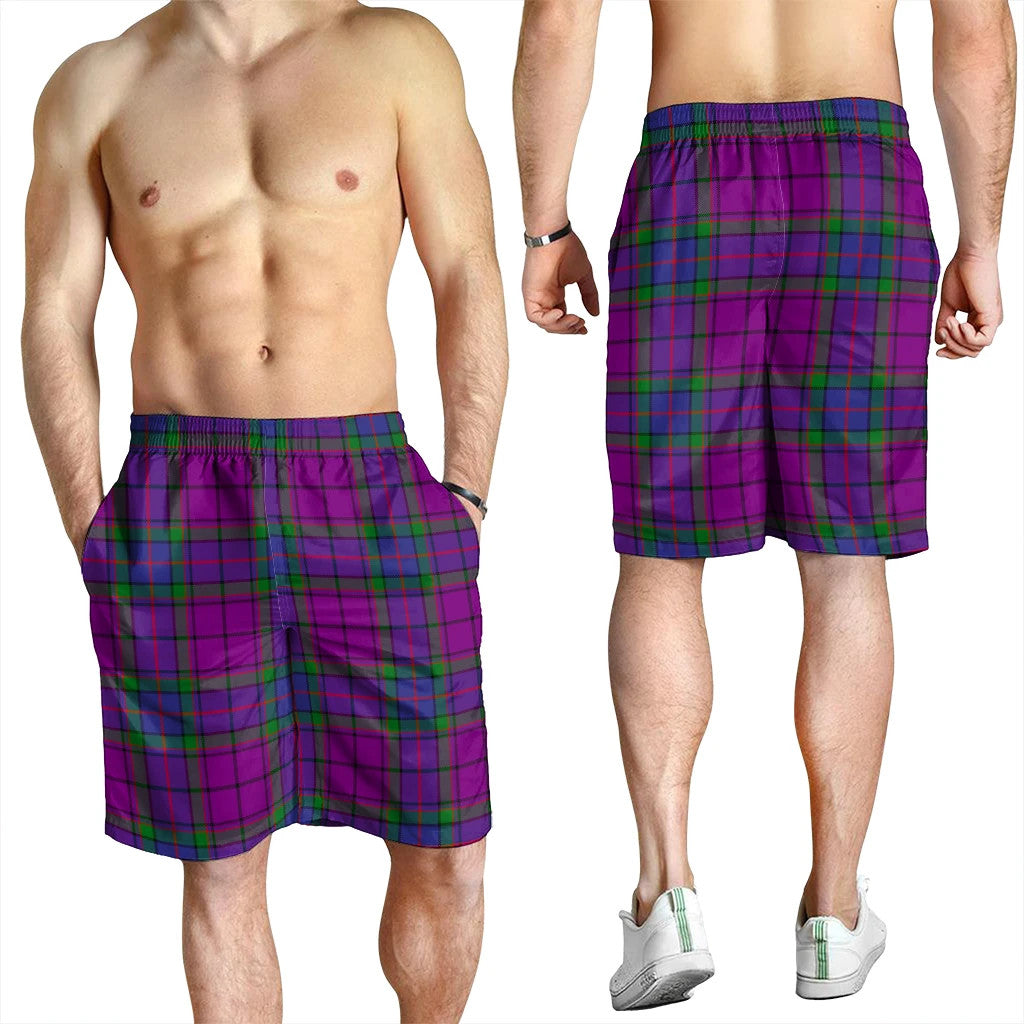 Wardlaw Modern Tartan Plaid Men's Shorts