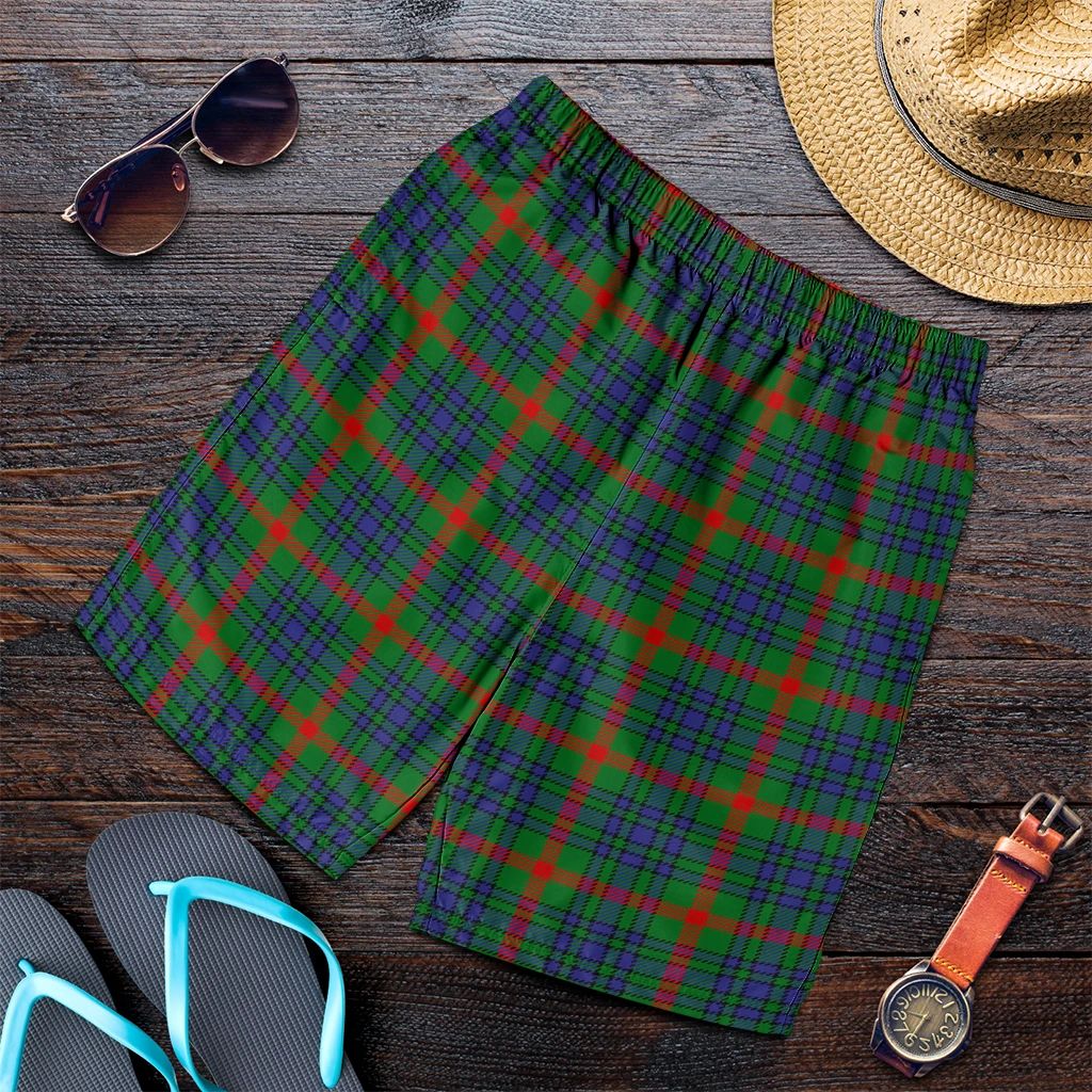 Aiton Tartan Plaid Men's Shorts