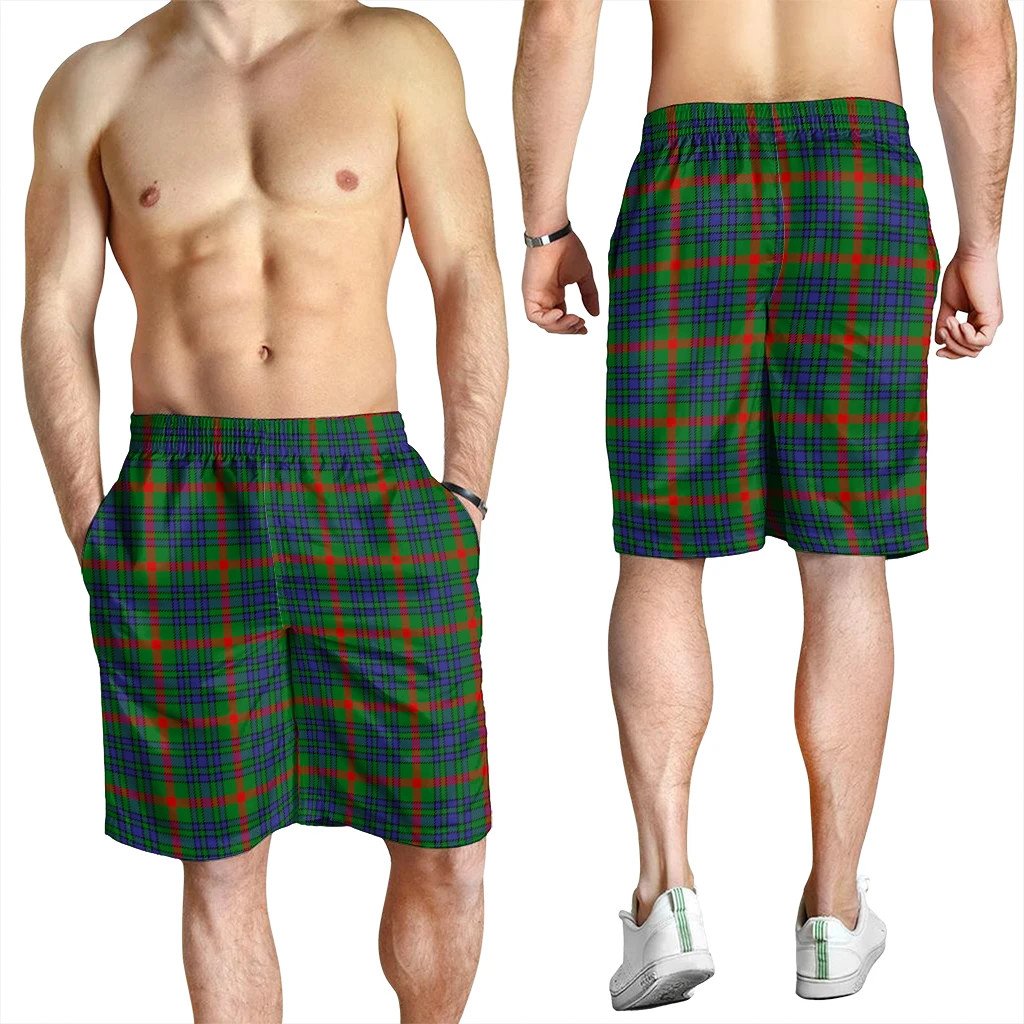 Aiton Tartan Plaid Men's Shorts