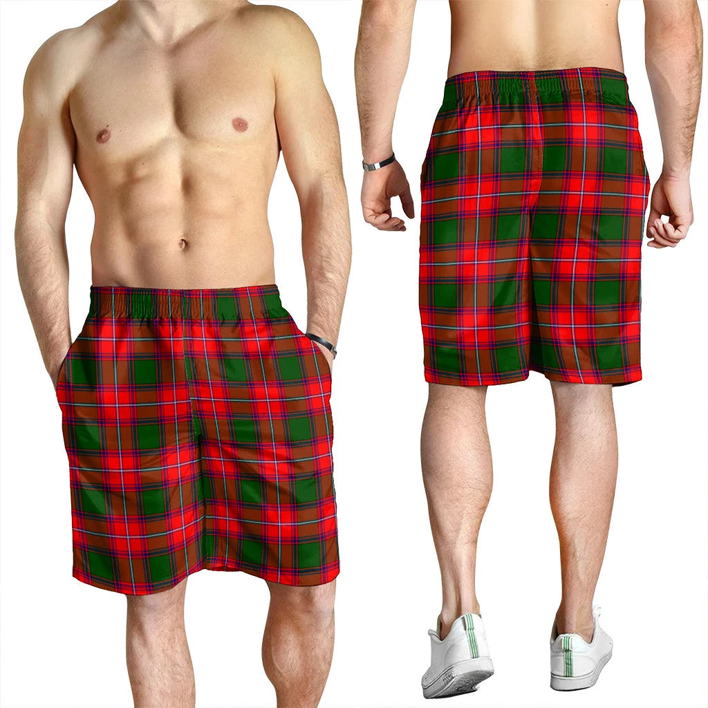 Rattray Modern Tartan Plaid Men's Shorts