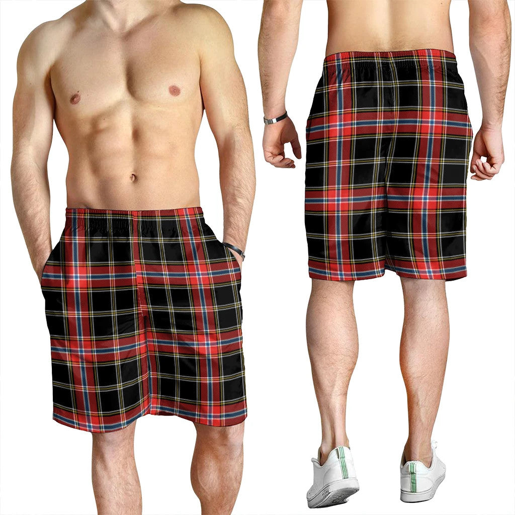 Norwegian Night Tartan Plaid Men's Shorts