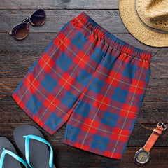 Galloway Red Tartan Plaid Men's Shorts