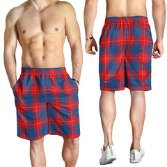 Galloway Red Tartan Plaid Men's Shorts