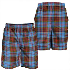 Anderson Modern Tartan Plaid Men's Shorts