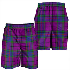 Wardlaw Modern Tartan Plaid Men's Shorts