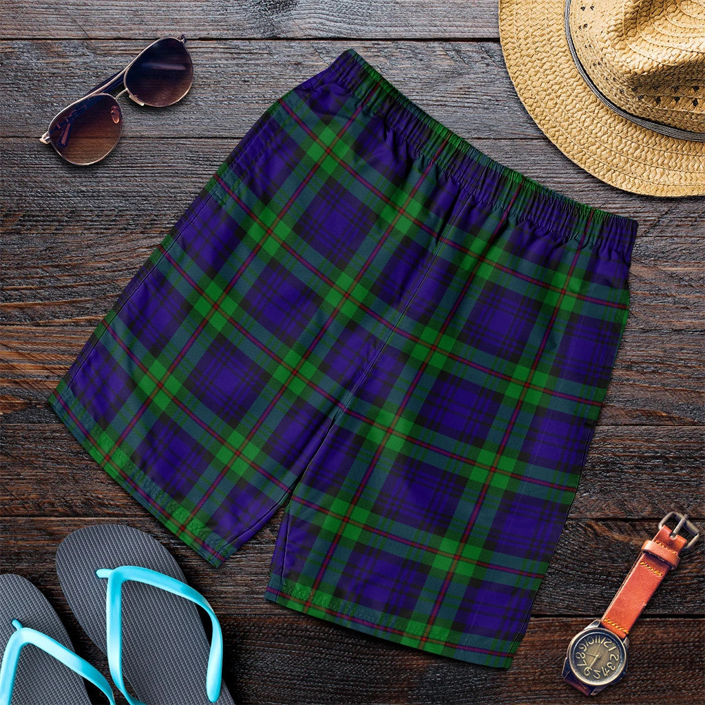 MacKinlay Modern Tartan Plaid Men's Shorts