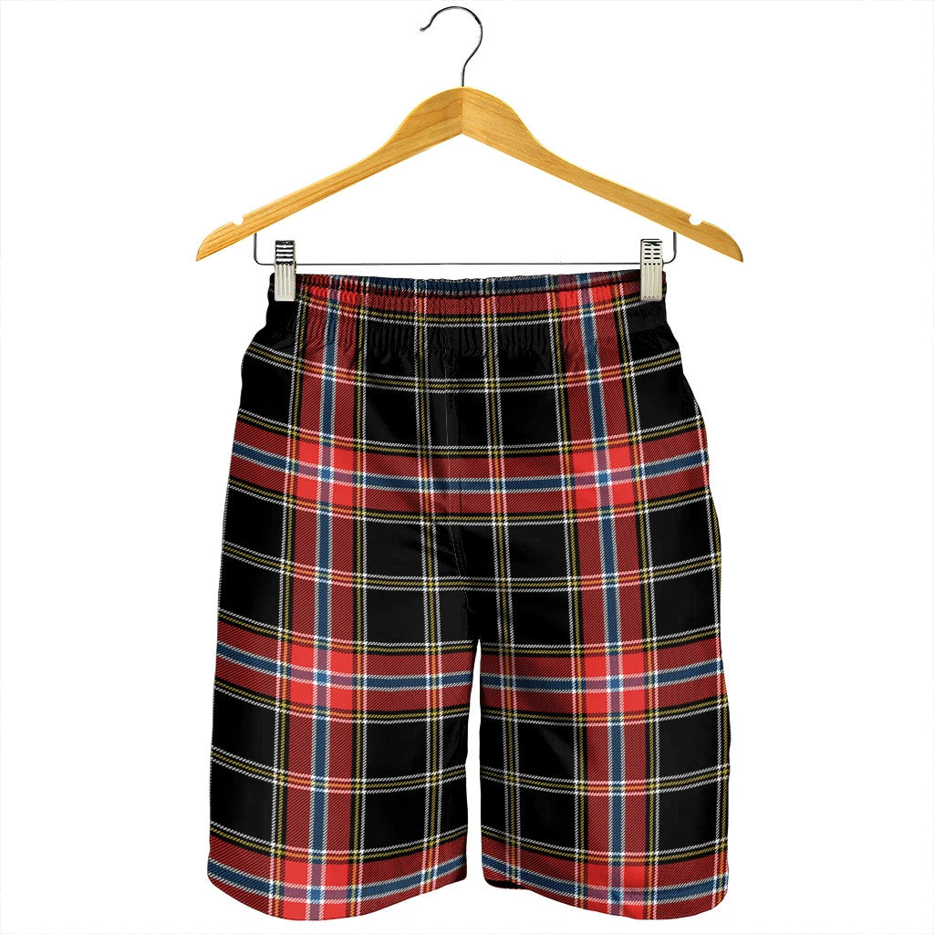 Norwegian Night Tartan Plaid Men's Shorts