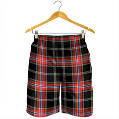 Norwegian Night Tartan Plaid Men's Shorts