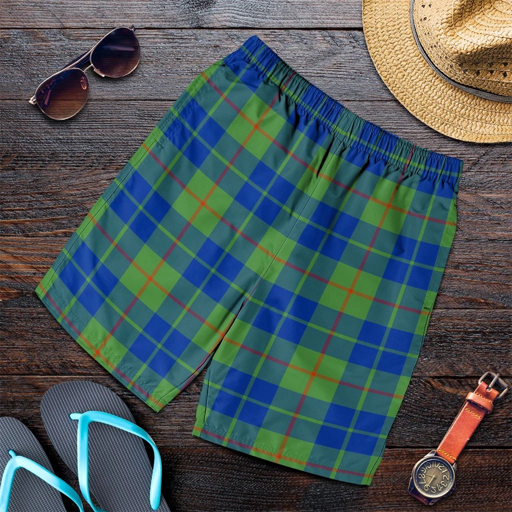 Barclay Hunting Ancient Tartan Plaid Men's Shorts