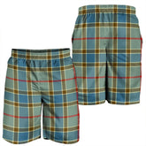Balfour Blue Tartan Plaid Men's Shorts