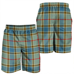 Balfour Blue Tartan Plaid Men's Shorts
