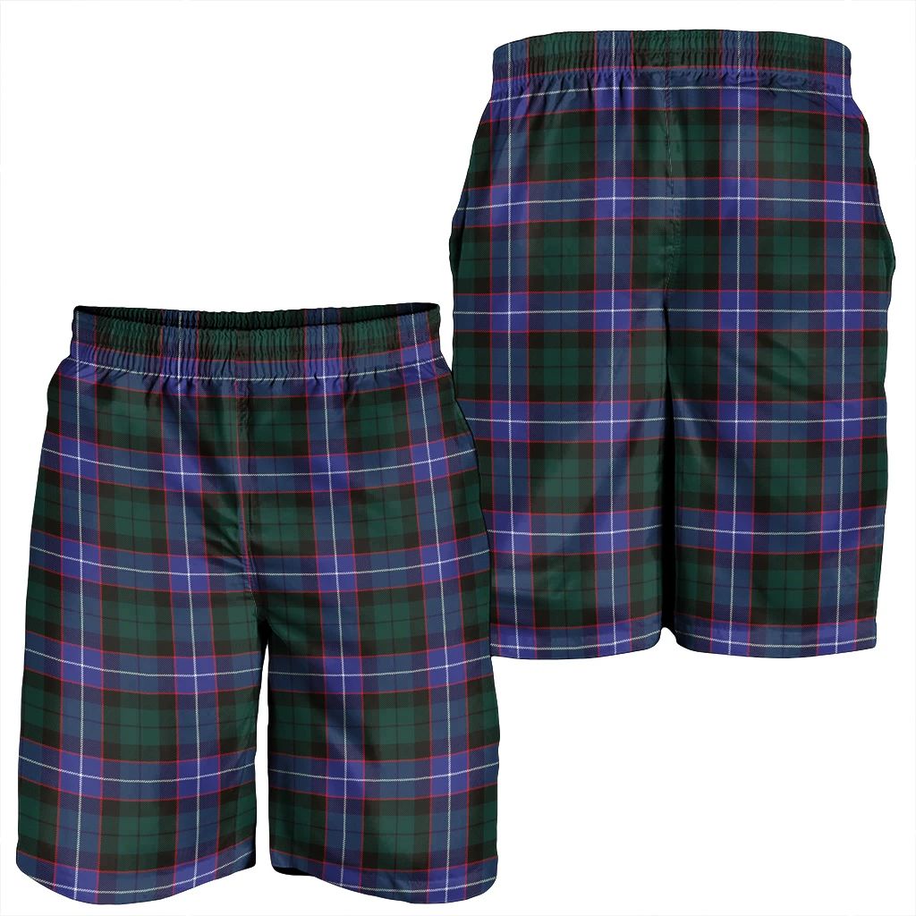 Hunter Modern Tartan Plaid Men's Shorts