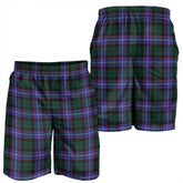 Hunter Modern Tartan Plaid Men's Shorts