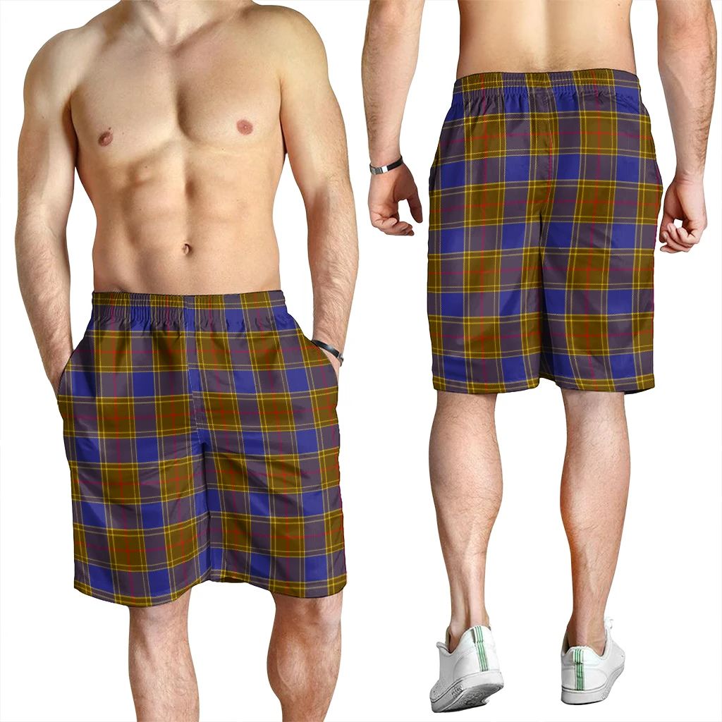 Balfour Modern Tartan Plaid Men's Shorts