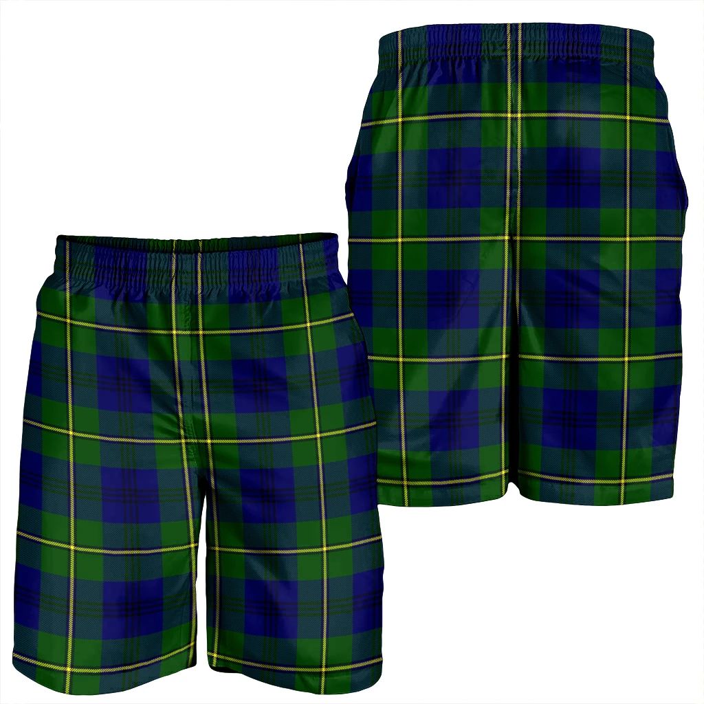Johnston Modern Tartan Plaid Men's Shorts