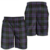 Clergy Green Tartan Plaid Men's Shorts