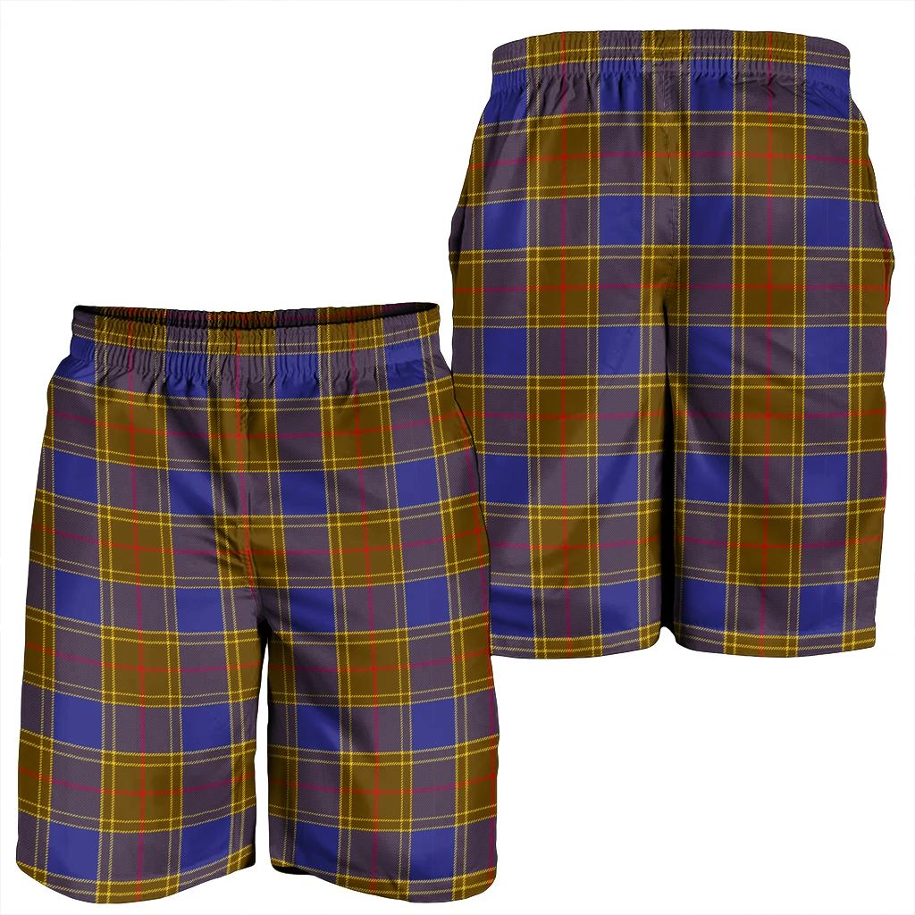 Balfour Modern Tartan Plaid Men's Shorts