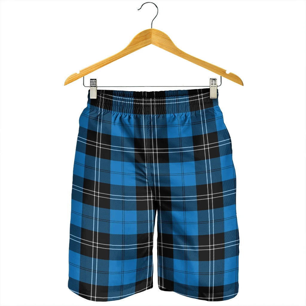 Ramsay Blue Ancient Tartan Plaid Men's Shorts