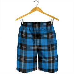 Ramsay Blue Ancient Tartan Plaid Men's Shorts