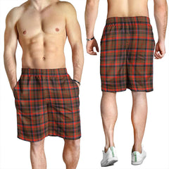 Cumming Hunting Weathered Tartan Plaid Men's Shorts