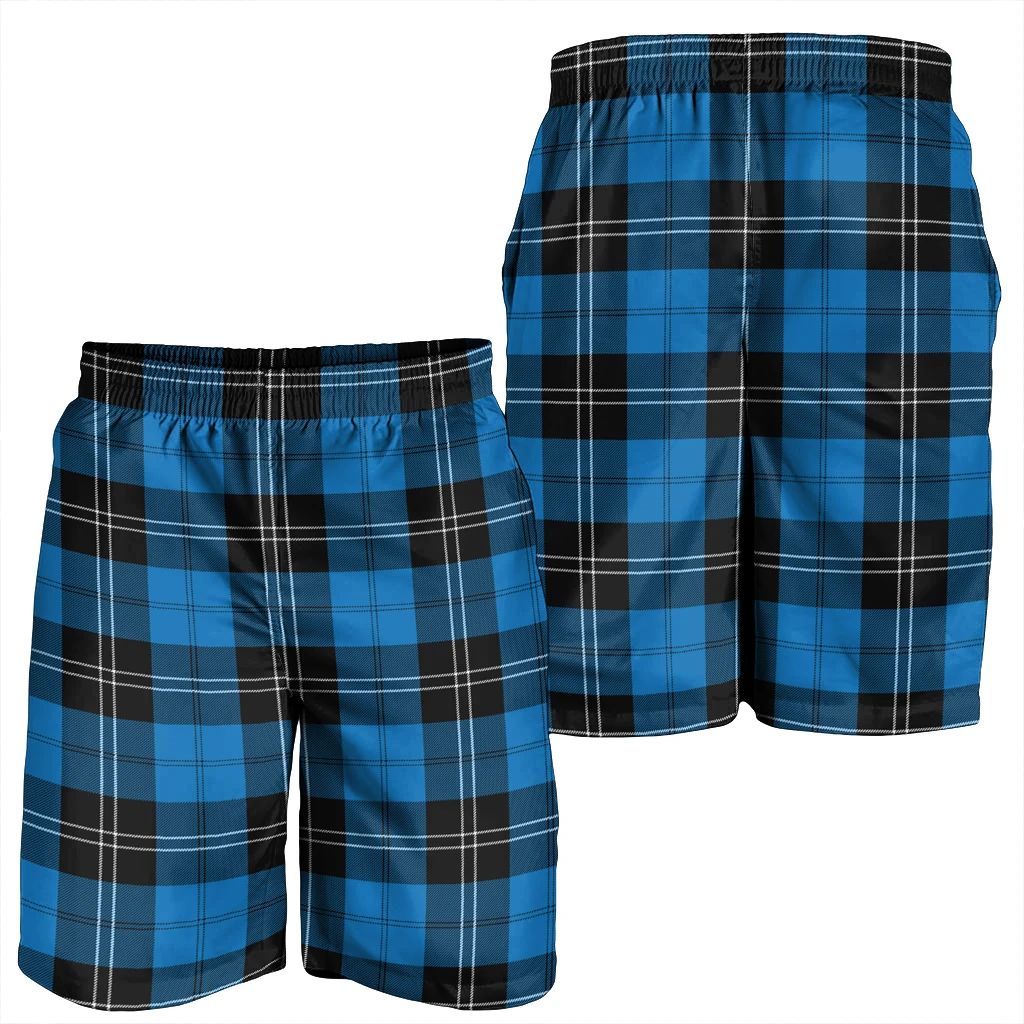 Ramsay Blue Ancient Tartan Plaid Men's Shorts