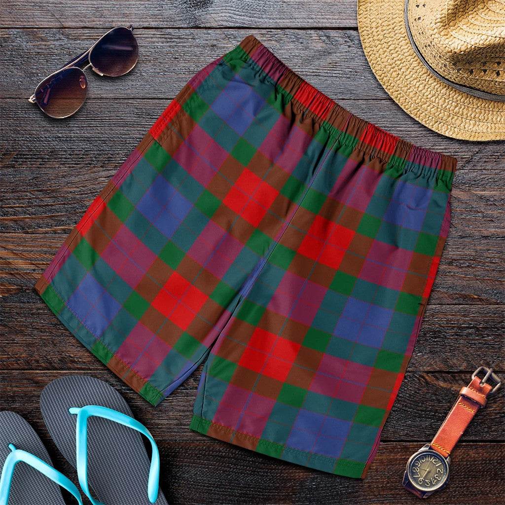 Mar Tartan Plaid Men's Shorts